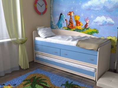 Детская двухъярусная кровать Дуэт-12