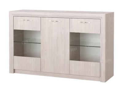 Комод-витрина 2В1С Октава Анкор светлый Комод-витрина 2В1С Октава Анкор светлый