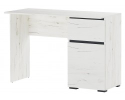 Стол письменный 1С1Я Гретта Дуб Крафт белый – Антрацит