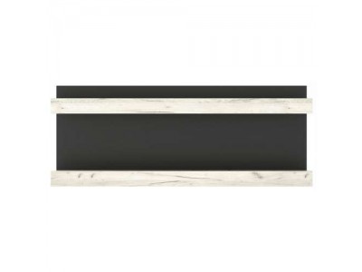 Навесная полка НПС-1200 Соната Дуб Крафт белый – Антрацит Навесная полка НПС-1200 Соната Дуб Крафт белый – Антрацит