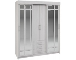 Шкаф-купе Фортуна ясень анкор светлый