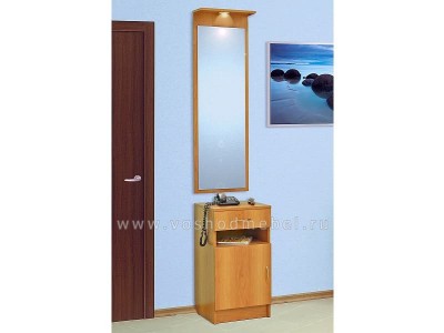 Прихожая Машенька ЛДСП Зеркало с тумбой М-1 Прихожая Машенька ЛДСП Зеркало с тумбой М-1