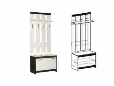 Прихожая Логика вешалка большая Прихожая Логика вешалка большая