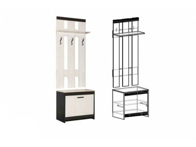 Прихожая Логика вешалка малая Прихожая Логика вешалка малая