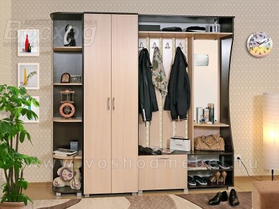 прихожая Луиза 4 Шкаф 2-дверный прихожая Луиза 4 Шкаф 2-дверный