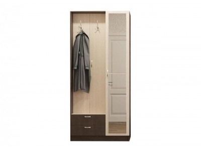 Вешалка с зеркалом Вега ВШ-3