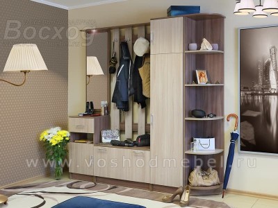 Прихожая Машенька ЛДСП Шкаф 1-дверный М-4 Прихожая Машенька ЛДСП Шкаф 1-дверный М-4