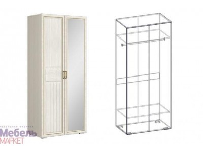 Коллекция Виктория (прихожая) Шкаф 2х створчатый левый (440) Коллекция Виктория (прихожая) Шкаф 2х створчатый левый (440)