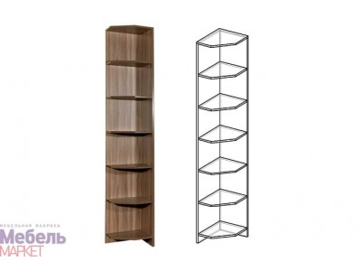 Прихожая Сабрина - Стеллаж Прихожая Сабрина - Стеллаж