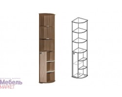Прихожая Богемия стеллаж правый