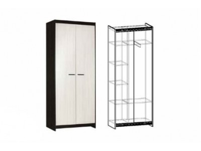 Прихожая Логика шкаф 2-х створчатый Прихожая Логика шкаф 2-х створчатый
