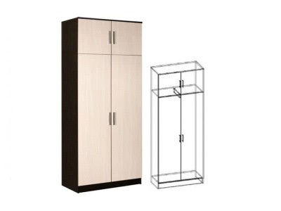 Прихожая Машенька - Шкаф 2-х створчатый Прихожая Машенька - Шкаф 2-х створчатый