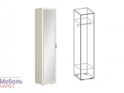 Коллекция Виктория (прихожая) Пенал с зеркалом (440) Коллекция Виктория (прихожая) Пенал с зеркалом (440)