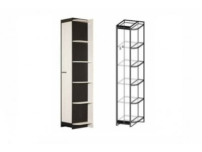 Прихожая Логика шкаф торцевой правый Прихожая Логика шкаф торцевой правый