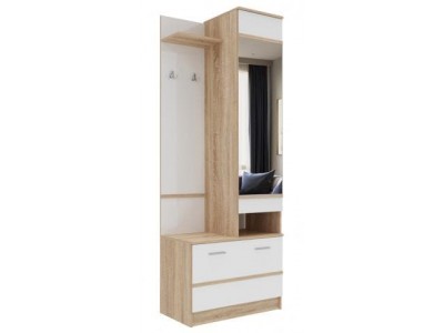 Модуль универсальный прихожая Сакура белый глянец Модуль универсальный прихожая Сакура белый глянец