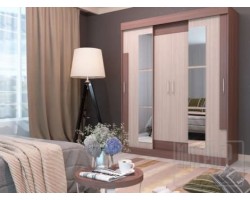 Шкаф-купе Феникс 1,7м (ясень светлый)