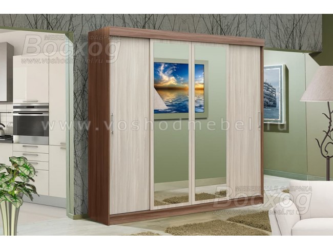 Шкаф Купе Базис КБ4/45/2з