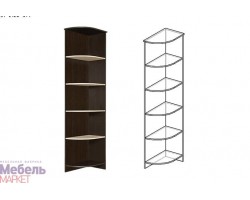 Модульная система Светлана - Стеллаж угловой НОВЫЙ