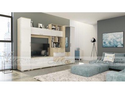 Гостиная модульная Белладжио компоновка 2