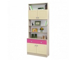 Шкаф книжный №4 Акварель