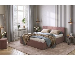 Кровать 1,6 Сандра 2 велюр