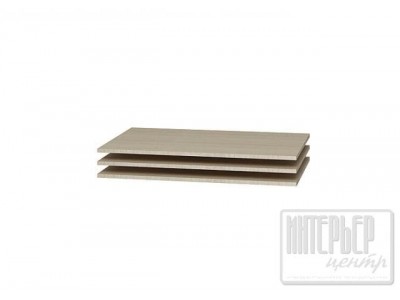 Комплект полок для двухстворчатого шкафа