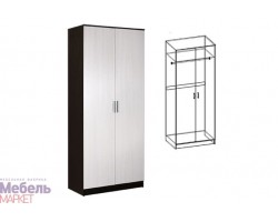 Спальня Светлана Шкаф 2-х створчатый плательный