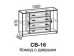 Светлана ЛДСП Комод с дверьми СВ-16