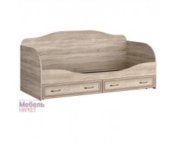 Кровать с ящиками и настилом Бруно