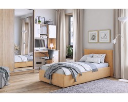 Кровать 0.9 Альба с основанием