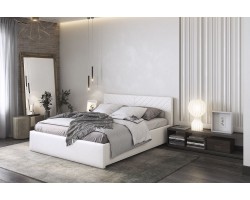 Кровать 1,6 Сандра экокожа