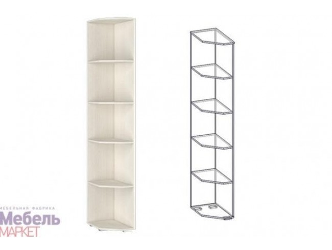Коллекция Виктория (спальня) Стеллаж (540)