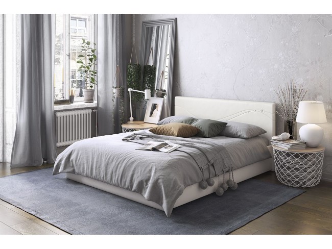 Кровать 1,6 Мирра экокожа