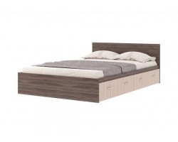Кровать 1,4 с четырьмя ящиками Ронда