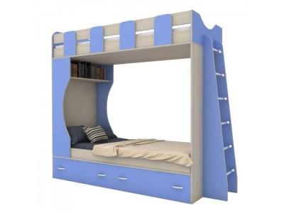 Кровать двухъярусная №1