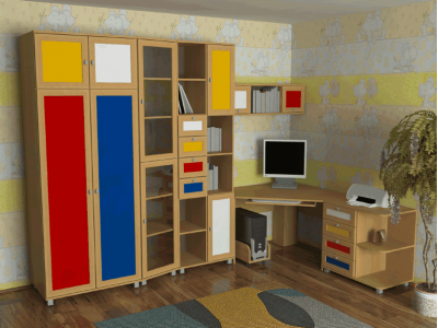 Набор мебели для детской "Машенька"