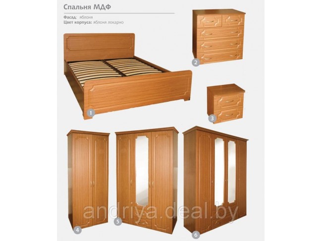 Спальня МДФ