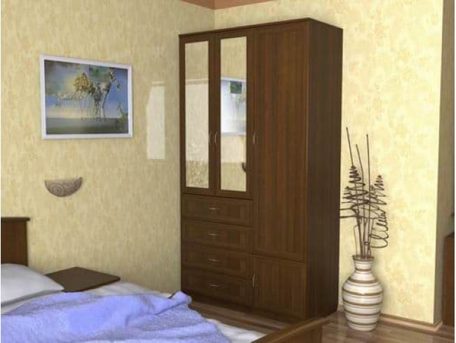 Шкаф с комодом 1200