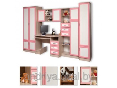 Уголок школьника-3 МДФ цветной профиль