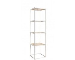 Куб 4 Стеллаж белый