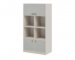 Шкаф комбинированный Мальма Жемчуг МН-135-40-C1