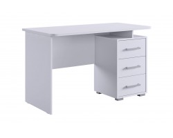 Компьютерный стол Лайт-2 белый