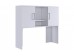 Надстройка стола компьютерного 1200 Лайт-2 белый/белый