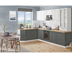 Кухня модульная Прованс компоновка №2