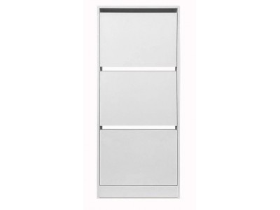 Обувница Лаком-3 (Белый Гладкий) 