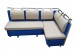 Угловой кухонный диван со спальным местом Дарси