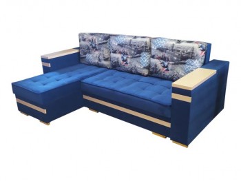 Угловой диван-кровать Кёльн принт