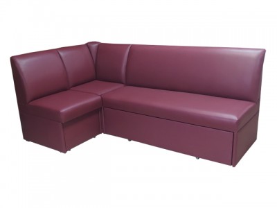 Кухонный диван Лама без подлокотников со спальным местом (кожзам) Кухонный диван Лама без подлокотников со спальным местом (кожзам)