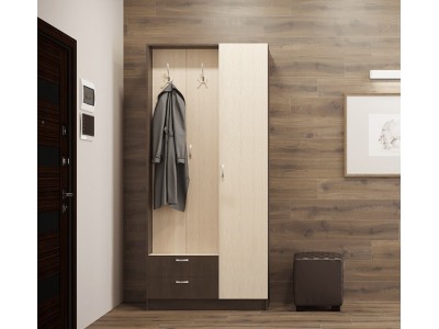 Вешалка с зеркалом Вега ВШ-3