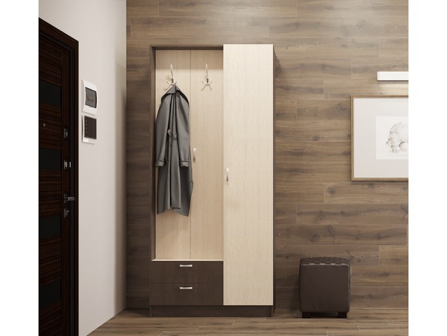 Вешалка с зеркалом Вега ВШ-3